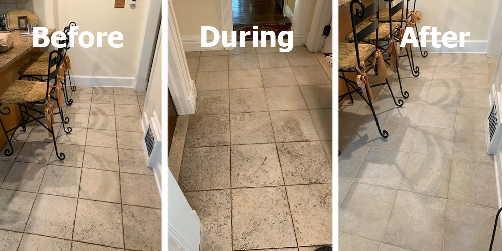 Plano TX grout cleaning and sealing