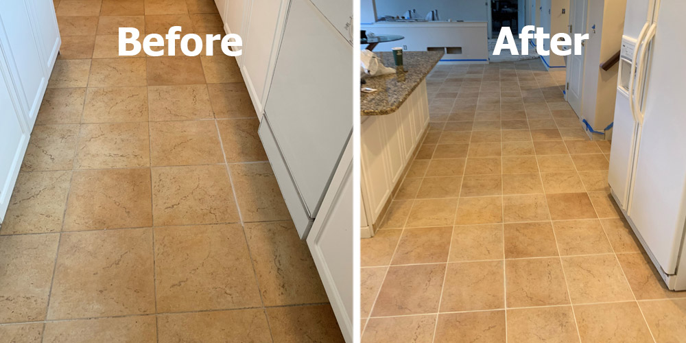 tile and grout cleaning and sealing in Grapevine TX