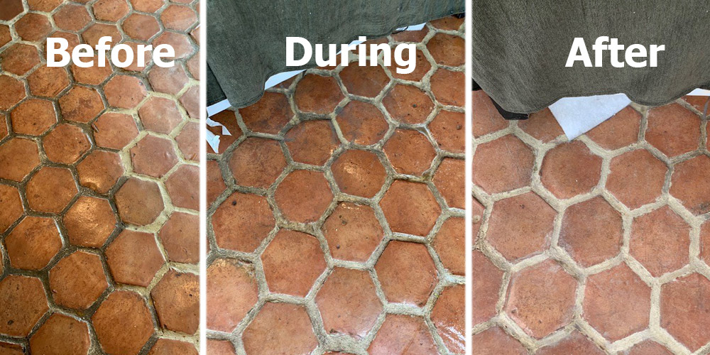 grout cleaning in Grapevine, TX
